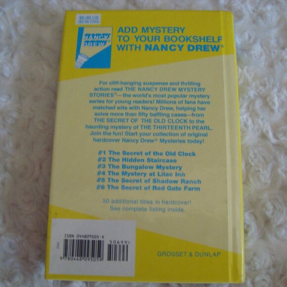 Vintage Nancy Drew The Secret of Shadow Ranch By Carolyn Keene Book 5 - Picture 3 of 4